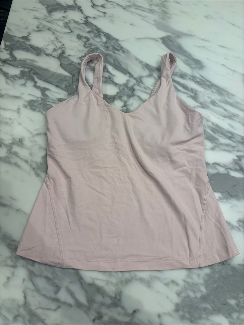 Lululemon Women's Soft Pink full length Align Tank Top